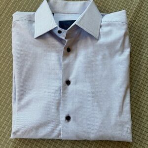 David Donahue Men’s Light Blue Dress Shirt